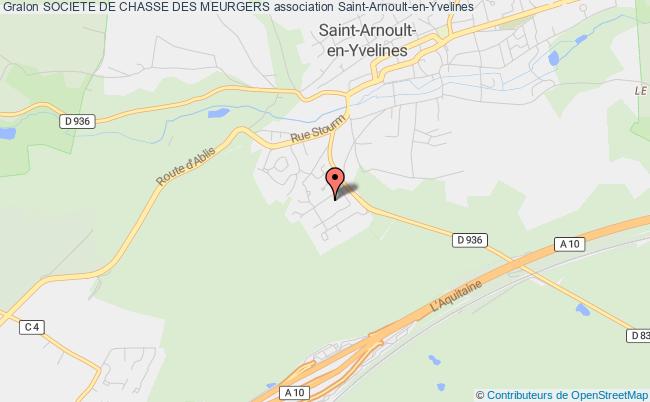 plan association Societe De Chasse Des Meurgers Saint-Arnoult-en-Yvelines