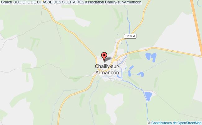 plan association Societe De Chasse Des Solitaires Chailly-sur-Armançon