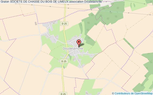 plan association Societe De Chasse Du Bois De Limeux Doudelainville