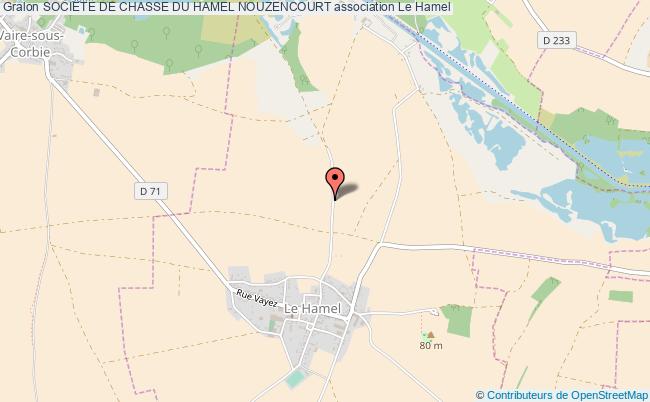 SOCIETE DE CHASSE DU HAMEL NOUZENCOURT