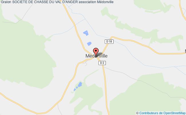 plan association Societe De Chasse Du Val D'anger Médonville