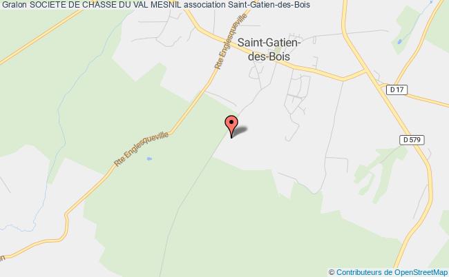 plan association Societe De Chasse Du Val Mesnil Saint-Gatien-des-Bois