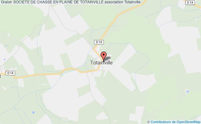 plan association Societe De Chasse En Plaine De Totainville Totainville