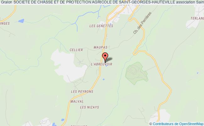plan association Societe De Chasse Et De Protection Agricole De Saint-georges-hauteville Saint-Georges-Haute-Ville