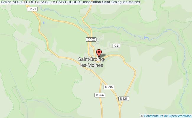 plan association Societe De Chasse La Saint-hubert Saint-Broing-les-Moines