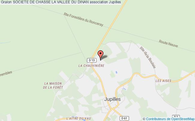 plan association Societe De Chasse La Vallee Du Dinan Jupilles