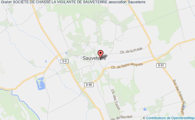 plan association Societe De Chasse La Vigilante De Sauveterre Sauveterre