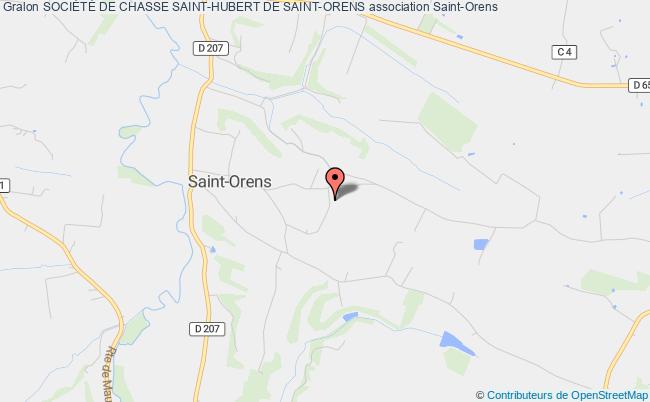 plan association SociÉtÉ De Chasse Saint-hubert De Saint-orens Saint-Orens