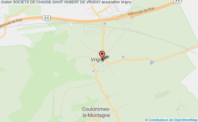 plan association Societe De Chasse Saint Hubert De Vrigny Vrigny