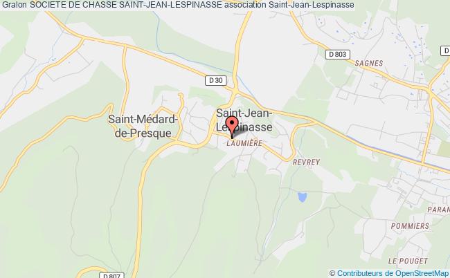 plan association Societe De Chasse Saint-jean-lespinasse Saint-Jean-Lespinasse