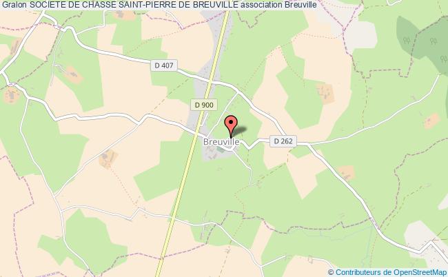 plan association Societe De Chasse Saint-pierre De Breuville Breuville