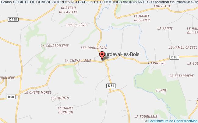 plan association Societe De Chasse Sourdeval-les-bois Et Communes Avoisinantes Sourdeval-les-Bois