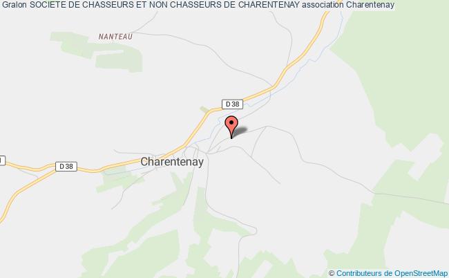plan association Societe De Chasseurs Et Non Chasseurs De Charentenay Charentenay