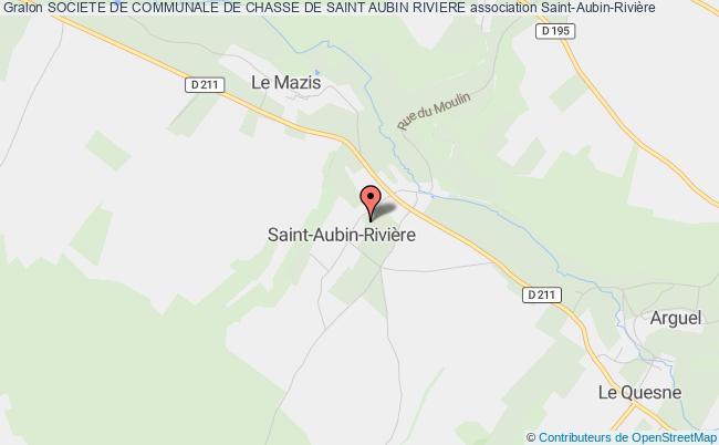 plan association Societe De Communale De Chasse De Saint Aubin Riviere Saint-Aubin-Rivière