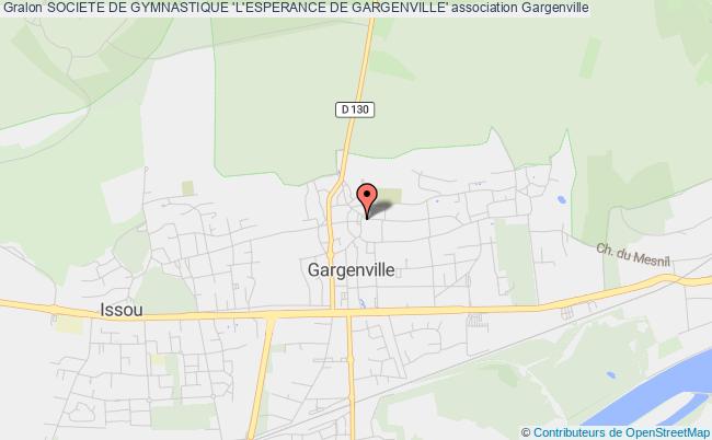 plan association Societe De Gymnastique 'l'esperance De Gargenville' Gargenville