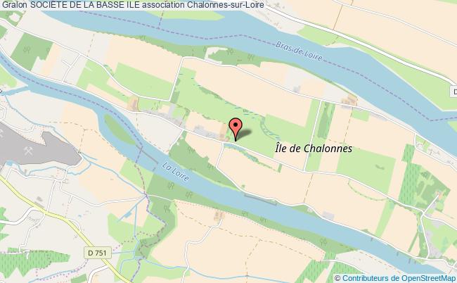 plan association Societe De La Basse Ile Chalonnes-sur-Loire