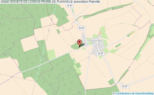plan association Societe De Longue Paume De Plainville Plainville