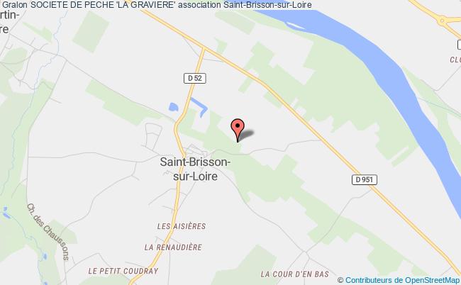 plan association Societe De Peche 'la Graviere' Saint-Brisson-sur-Loire