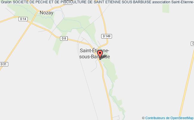 plan association Societe De Peche Et De Pisciculture De Saint Etienne Sous Barbuise Saint-Étienne-sous-Barbuise