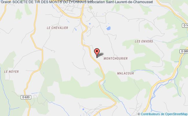 plan association Societe De Tir Des Monts Du Lyonnais Saint-Laurent-de-Chamousset