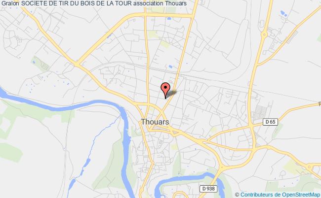 plan association Societe De Tir Du Bois De La Tour Thouars