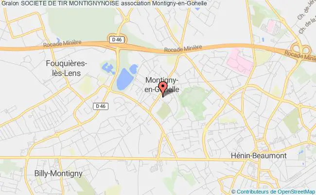 plan association Societe De Tir Montignynoise Montigny-en-Gohelle