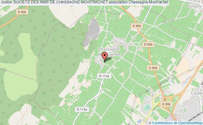 plan association Societe Des Amis De Chassagne-montrachet Chassagne-Montrachet