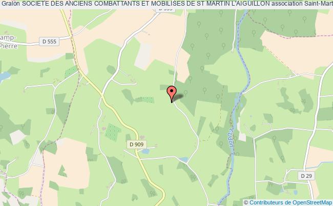 plan association Societe Des Anciens Combattants Et Mobilises De St Martin L'aiguillon Saint-Martin-l'Aiguillon