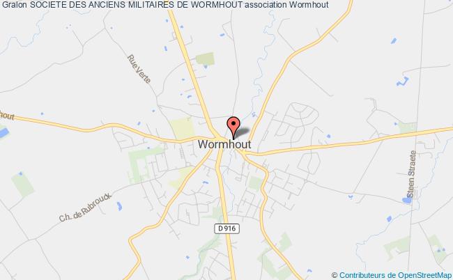 plan association Societe Des Anciens Militaires De Wormhout Wormhout