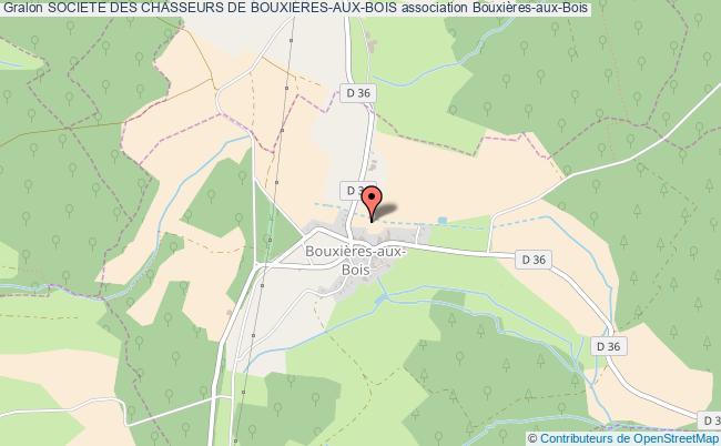 plan association Societe Des Chasseurs De Bouxieres-aux-bois Bouxières-aux-Bois