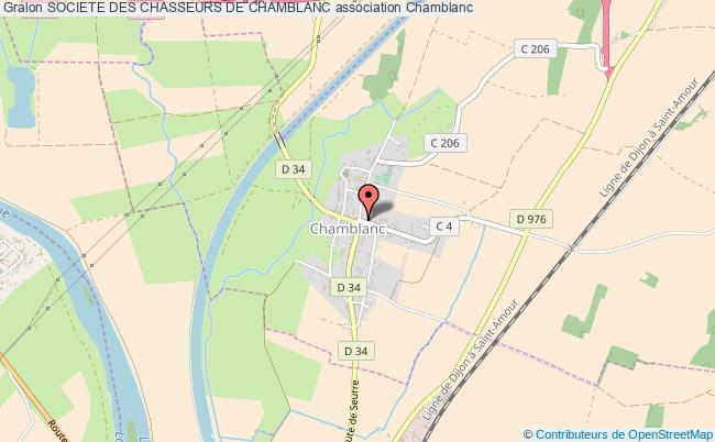 plan association Societe Des Chasseurs De Chamblanc Chamblanc