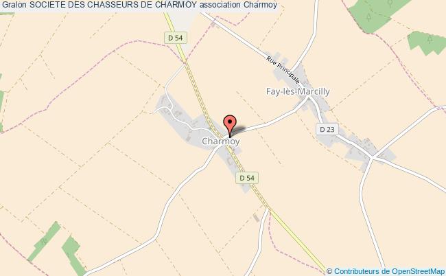 plan association Societe Des Chasseurs De Charmoy Charmoy