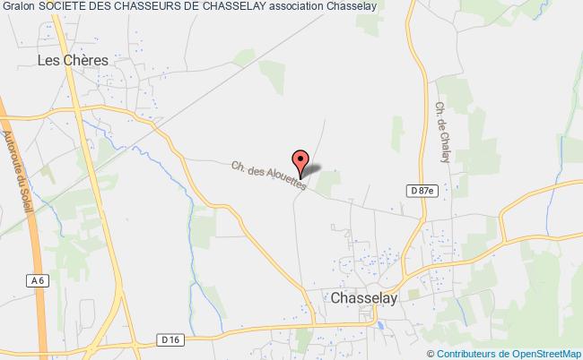 plan association Societe Des Chasseurs De Chasselay Chasselay