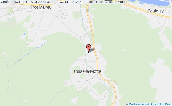 plan association Societe Des Chasseurs De Cuise-la-motte Cuise-la-Motte
