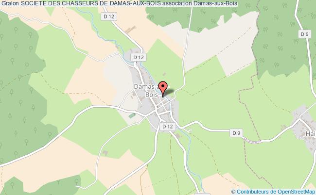plan association Societe Des Chasseurs De Damas-aux-bois Damas-aux-Bois