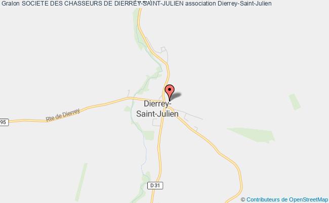 plan association Societe Des Chasseurs De Dierrey-saint-julien Dierrey-Saint-Julien
