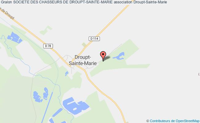 plan association Societe Des Chasseurs De Droupt-sainte-marie Droupt-Sainte-Marie