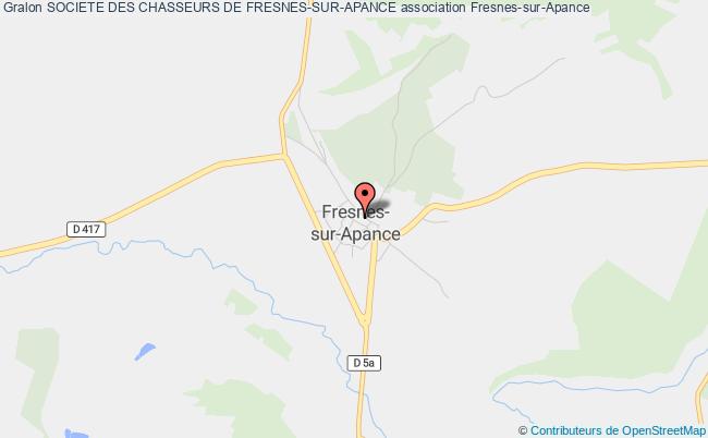 plan association Societe Des Chasseurs De Fresnes-sur-apance Fresnes-sur-Apance