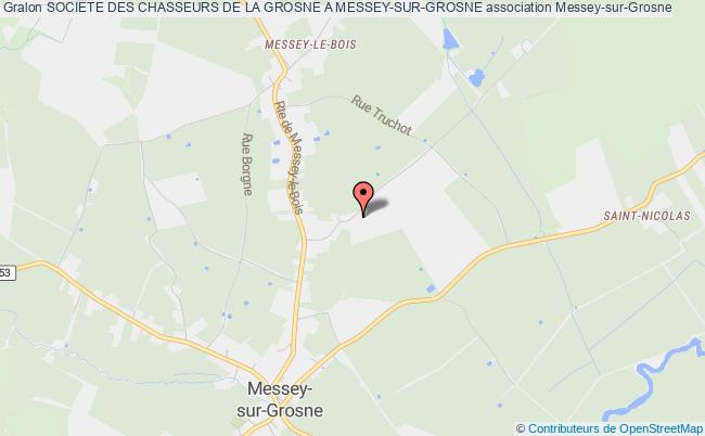 plan association Societe Des Chasseurs De La Grosne A Messey-sur-grosne Messey-sur-Grosne