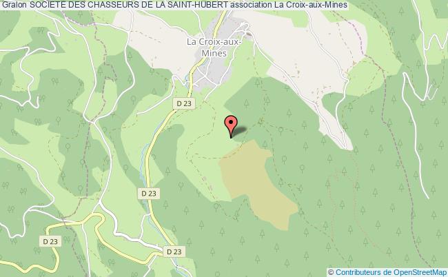 plan association Societe Des Chasseurs De La Saint-hubert La    Croix-aux-Mines