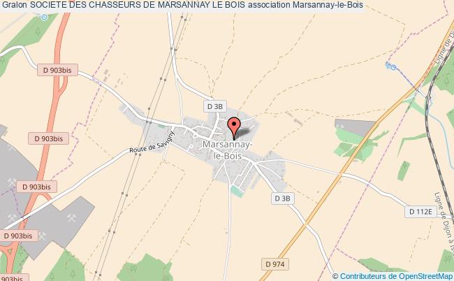 plan association Societe Des Chasseurs De Marsannay Le Bois Marsannay-le-Bois