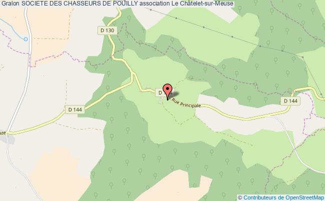 plan association Societe Des Chasseurs De Pouilly Le    Châtelet-sur-Meuse