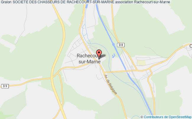 plan association Societe Des Chasseurs De Rachecourt-sur-marne Rachecourt-sur-Marne