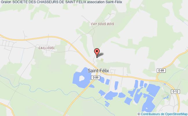plan association Societe Des Chasseurs De Saint Felix Saint-Félix
