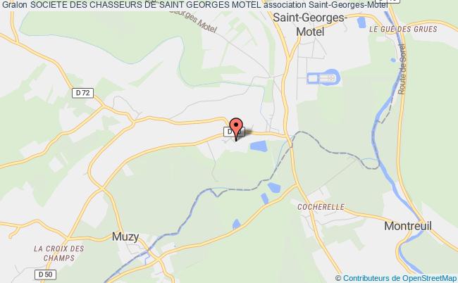 plan association Societe Des Chasseurs De Saint Georges Motel Saint-Georges-Motel