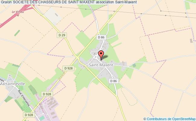 plan association Societe Des Chasseurs De Saint Maxent Saint-Maxent