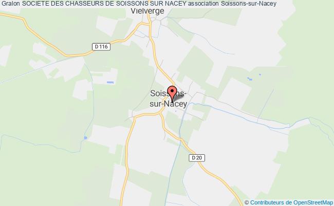 plan association Societe Des Chasseurs De Soissons Sur Nacey Soissons-sur-Nacey