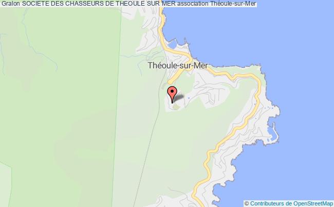 plan association Societe Des Chasseurs De Theoule Sur Mer Théoule-sur-Mer
