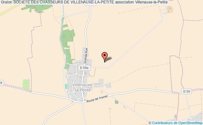 plan association Societe Des Chasseurs De Villenauxe-la-petite Villenauxe-la-Petite