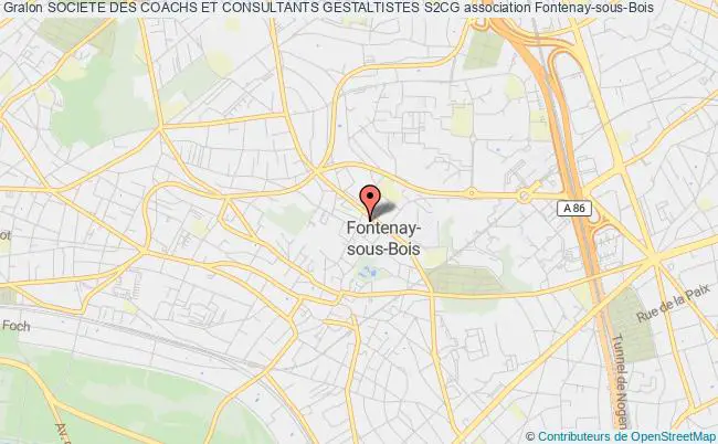 plan association Societe Des Coachs Et Consultants Gestaltistes S2cg Fontenay-sous-Bois